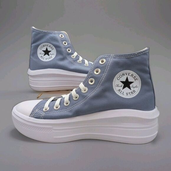 Converse Chuck Taylor All Star Move Platform Hi Top Thunder Daze, Gum Size 8 - Picture 3 of 10